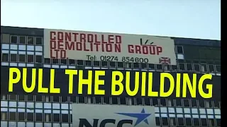 Controlled Demolition Group Ltd OSLO 4.30.00 NRK NEWS Philipsbygget