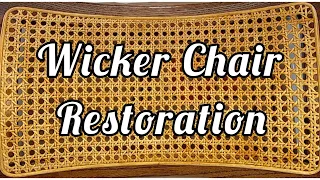 Wood & Re-cane Chair Restoration