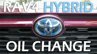 Toyota RAV4 Hybrid (2019-2023): Oil Change In The Hybrid RAV4.