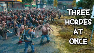 DAYS GONE - Defeating 3 Hordes At Once..