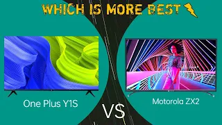 OnePlus Y1S vs Motorola ZX2 | 32-40 & 43 inches | Latest Smart tvs comparison in 2022 | Smart tv