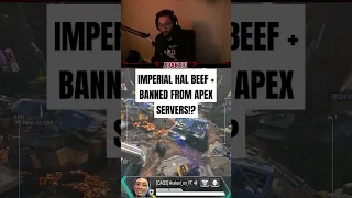 ImperialHal has BEEF with this PRO PLAYER + I'm BANNED from Discord!? #imperialhal #apexclips #algs