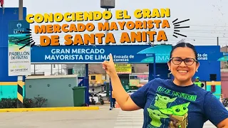 CONOCIENDO EL MERCADO MAYORISTA DE SANTA ANITA | en Lima Perú 🇵🇪