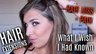 Tape Hair Extensions: What I Wish I Knew, Hair Loss & Pain | Bailey B.