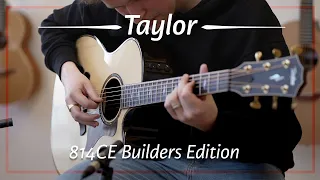 Taylor's craftsmanship at its finest! | The new Taylor 814CE 'Builders Edition'