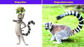 All hail King Julien characters in real life  💥 Part One 💥