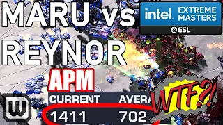 #1 EPIC TERRAN vs ZERG!!! (Maru vs Reynor) - IEM Katowice 2021 SC2 Semi Finals