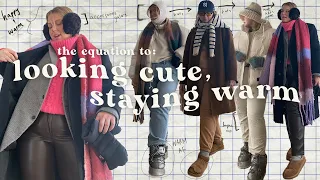 how to layer outfits for cold weather to look cute + stay warm in the dead of winter