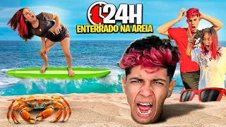 PASSEI 24 HORAS ENTERRADO NA AREIA DA PRAIA *Sobrevivi ?