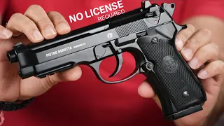 Blowback Air Gun No License required  - Umarex Beretta M92A1 CO2 BB Air Pistol