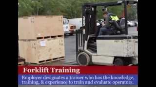 OSHA Forklift Operator Training Requirements