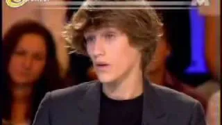 Jean-Baptiste Maunier en promo pour le Grand Meaulnes Part 2/2