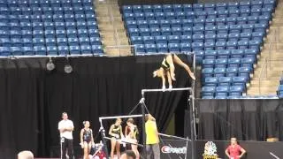 Nastia Liukin - Uneven Bars - 2012 Visa Championships Podium Training