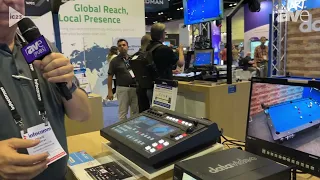 InfoComm 2023: Datavideo Features Showcast 100 4K Switcher with Touchscreen Interface