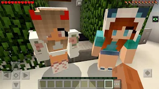 ДВЕ ДЕВУШКИ ВЛЮБИЛИСЬ В МЕНЯ (Анти-Грифер Шоу Minecraft PE) майнкрафт Я ПРИТВОРИЛСЯ