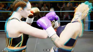 Undisputed..  Prize fight.. Women laying hands!!!