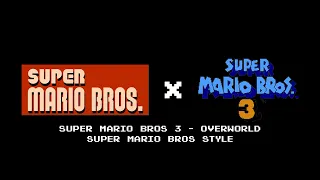 Super Mario Bros. 3 [NES] - Overworld (SMB1 Style) [Famitracker]