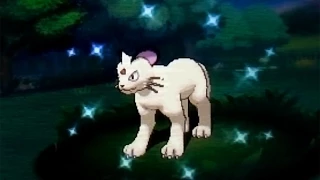 [DEXNAV] Shiny Persian after 194 Encounters on Mirage Island! (Pokemon Omega Ruby)