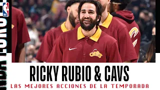 RICKY RUBIO y sus MEJORES ACCIONES esta TEMPORADA con los CAVS