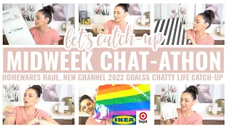 IKEA & TARGET HOMEWARES HAUL, MY NEW CHANNEL, 2022 GOALS & CHATTY LIFE CATCHUP || THE SUNDAY STYLIST