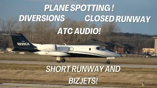 Plane Spotting at KSUS with a Runway Closure