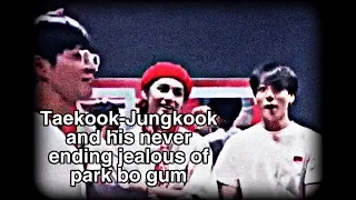 Taekook-jungkook and his never ending jealous of park bogum