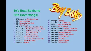 Best 90s Boyband Collection (Love Songs)