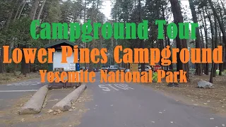 Lower Pines Campground Tour in Yosemite National Park (October 2022)
