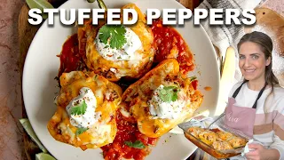 Easy Taco Stuffed Peppers - Quick & Simple Recipe!