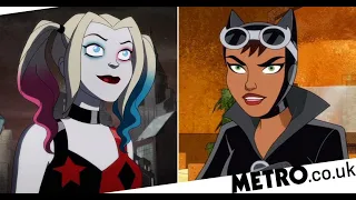 Sexy cat fight Harley vs Catwoman