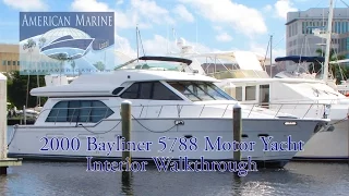 SOLD 2000 Bayliner 5788 Pilothouse MY HD