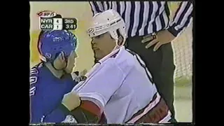 Matthew Barnaby vs Rod Brind'Amour - Oct 9, 2002