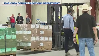 Ballots returned to Maricopa County after final count in controversial Arizona election audit was co