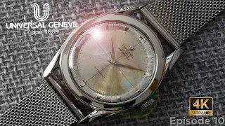 1954 Universal Genève Polerouter Watch Restoration