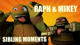 Raph & Mikey being siblings for 4 minutes and 40 seconds | TMNT 2012