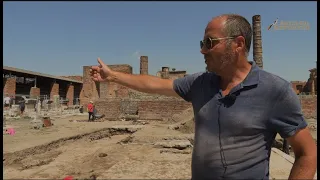 Scavi archeologici 2021 nel Foro di Pompei: scoperto un grande edificio sotto il Tempio di Giove