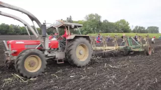 Schlüter Super 1250 V vor 6 Schaar Gassner Pflug