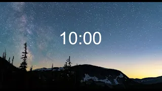 10 Minute Night Sky Timer--With Music