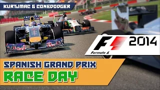 F1 2014 w/ ConeDodger - Spanish GP: Race