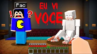 TERROR: ELE está ATRÁS de VOCÊ! (Minecraft) 👻