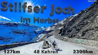 Stilfser Joch im Herbst | Italiens höchster Pass mit dem Rennrad | OPEN UP | Bikepacking | Südtirol