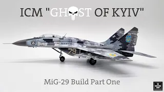 PRESHADING & PAINTING the MiG-29 "Ghost of Kyiv"