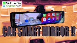 Smart mirror for any car - wireless carplay/android auto - SMARTBOX MIRROR