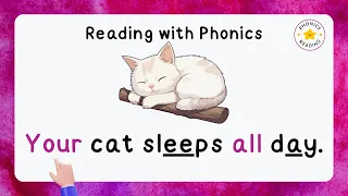 Reading with Phonics | Lesson 12 | @phonics_reading