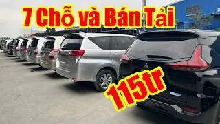 Dàn Xe 7 chỗ - Bán Tải chỉ 115tr và một vài xe 5 chỗ thông dụng- oto cũ 7 chỗ 0816662386-0971255863