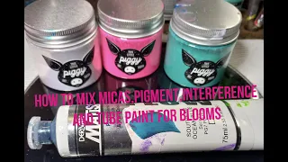 #92 How to mix pigment, mica, interference & tube paint without loosing colour@kreationsbykristey