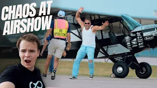 Drunk Man STEALS Plane At Airshow