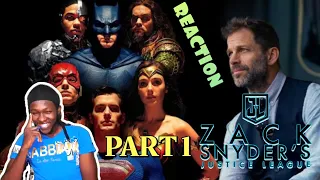 Zack Snyder's JUSTICE LEAGUE Part 1 "Don't Count On It, Batman" REACTION| Snyder Cut|