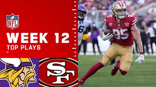 49ers Top Plays from Week 12 vs. Vikings | San Francisco 49ers