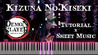 (Demon Slayer Season 3 OP) Kizuna no Kiseki 絆ノ奇跡 | TUTORIAL | Piano Cover